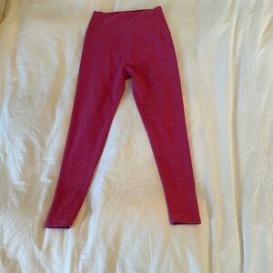 Beyond Yoga Pink Spacedye Leggings Size S